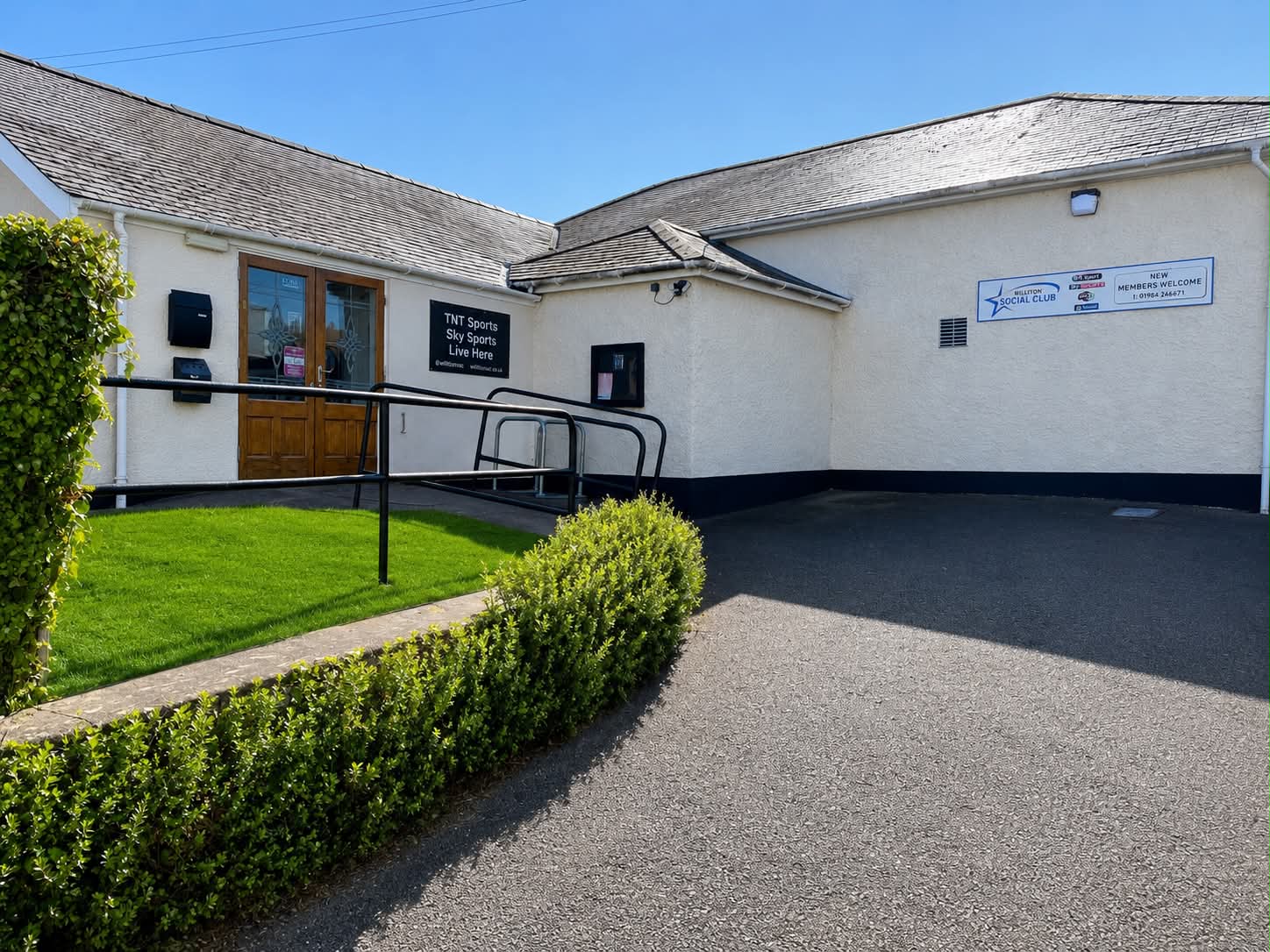 Entrance to Williton Social Club